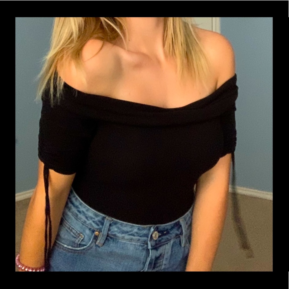 TOP SHOP black bodysuit